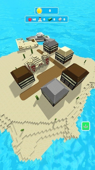 像素城市建设手游(Island Craft 3D: City Build) V1.02 安卓版