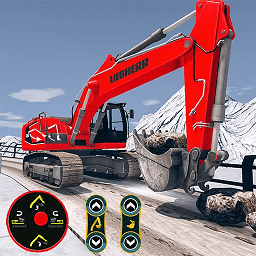 雪地挖掘机模拟器手机版(Snow Excavator Simulator Game) V1.3.1 安卓版