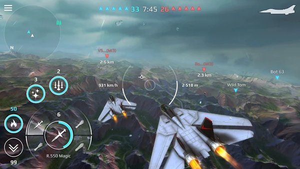 sky combat游戏(又名空战) V6.0 安卓版