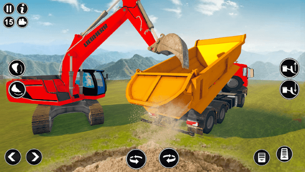 雪地挖掘机模拟器手机版(Snow Excavator Simulator Game) V1.3.1 安卓版